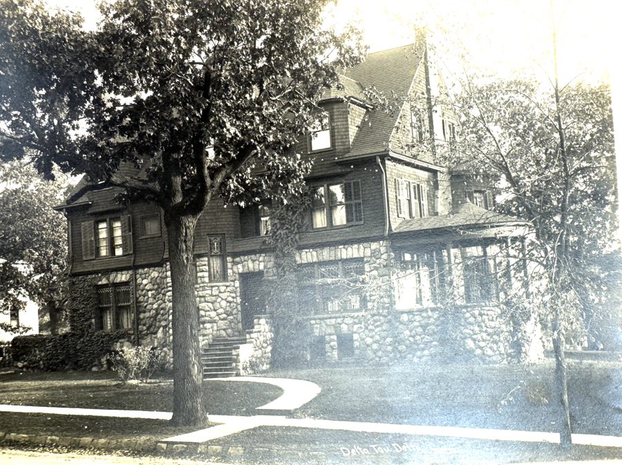 Where Delta Chapter lived before 1928 Geddes.